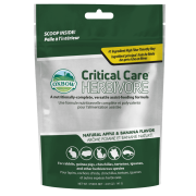 Хранителна добавка - прахообразна  формула за подпомагане на храненето за Гризачи, 141 гр. - Oxbow Critical Care Herbivore Apple-Banana